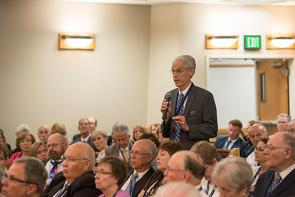 Pathway Missionaries gather in Rexburg Idaho to better learn how to serve and facilitate the Pathway Program. Jon Linford is the Keynote Speaker on day 2 of the conference.