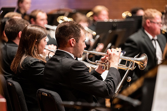 A retirement concert and reception for Diane Soelberg the director of the Symphony Band.