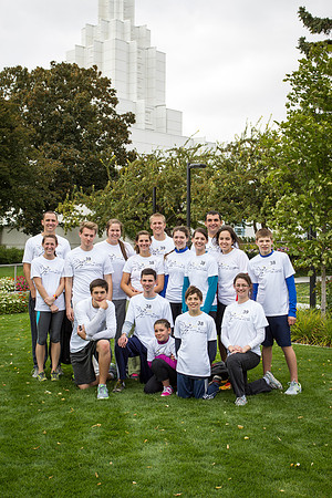 More than 600 participants ran in a 37 mile relay race, beginning at the Rexburg Temple and ending in Idaho Falls.