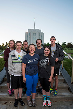 2016 Temple to Temple relay from Rexburg Temple to Idaho Falls Temple.