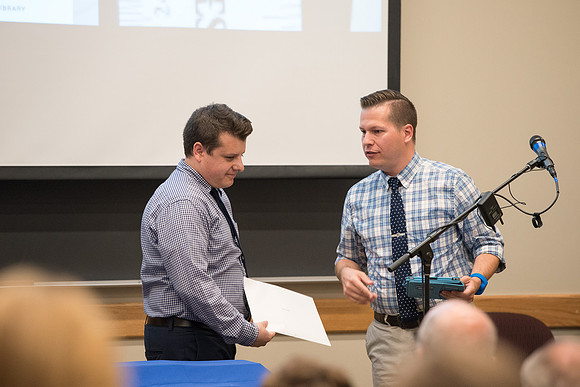 Top Communication students receive the Gordon B. Hinckley Communicator Award.