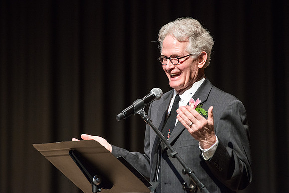 An "Evening Of Honors" recognizing Rodger Sorensen with the Eliza R. Snow Award for his contribution to the Arts. Rodger has taught and directed Theater for 42 years, first at the college of Eastern U