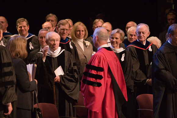 Inaugation  for President Kim B Clark.