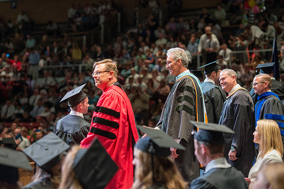 Convocation for the College of Business and Communication.