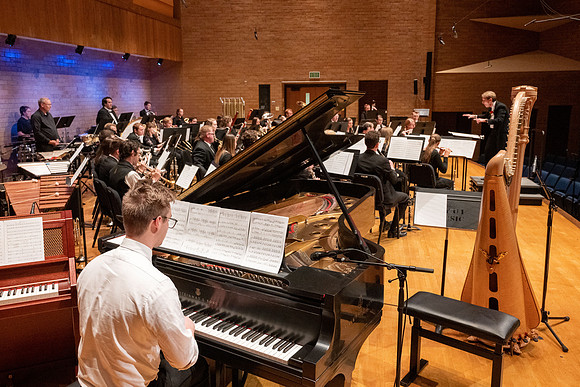 A retirement concert and reception for Diane Soelberg the director of the Symphony Band.
