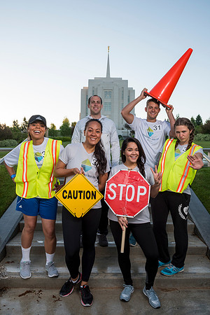 2016 Temple to Temple relay from Rexburg Temple to Idaho Falls Temple.