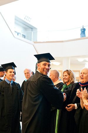 Commencement during graduation spring 2012