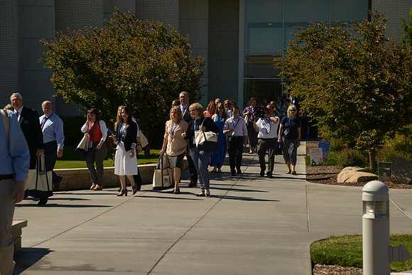 Online Instructors gather for a conference at BYU-Idaho. Photos by Photo Services