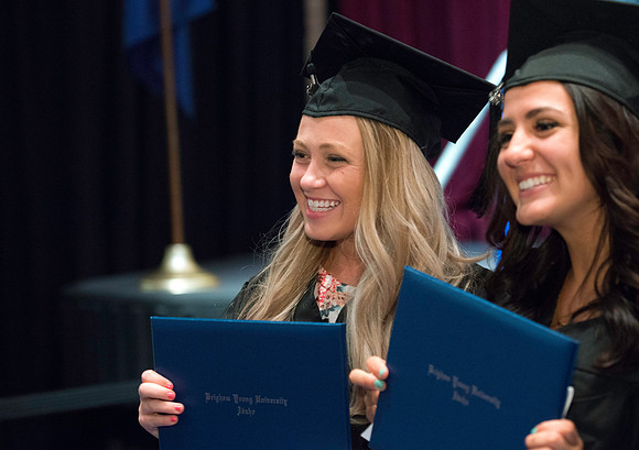 BYU-Idaho graduation. Convocation for the Colllege of Business and Communication.