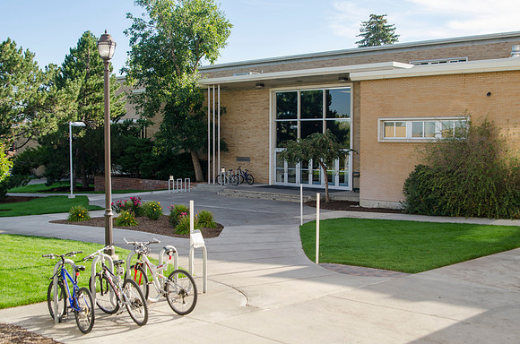 The Oscar A. Kirkham Building during the summer break