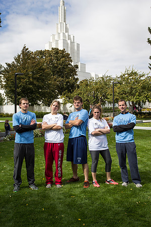 More than 600 participants ran in a 37 mile relay race, beginning at the Rexburg Temple and ending in Idaho Falls.
