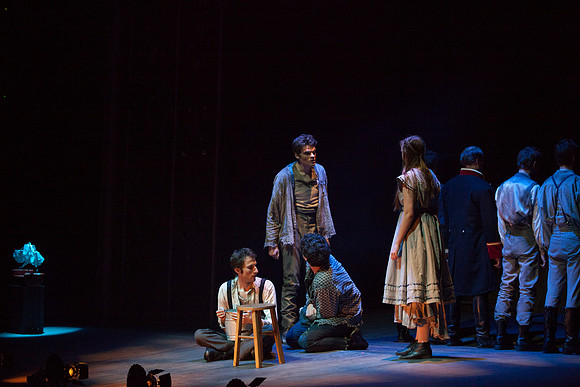 Peter and the Starcatcher is a wildly theatrical, hilarious and innovative retelling of how a miserable orphan came to be "The Boy Who Never Grew Up." Thirteen-year-old Molly Aster, a Starcatcher appr