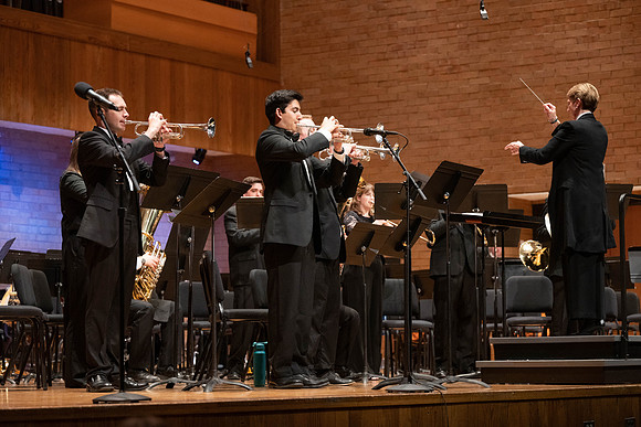 A retirement concert and reception for Diane Soelberg the director of the Symphony Band.