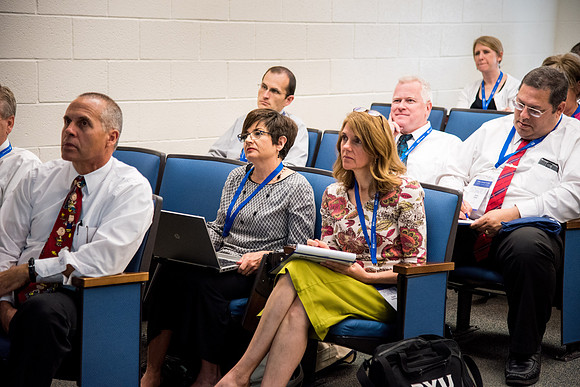 Online Instructors come to BYU-Idaho campus for further learning to enhance teaching skills.