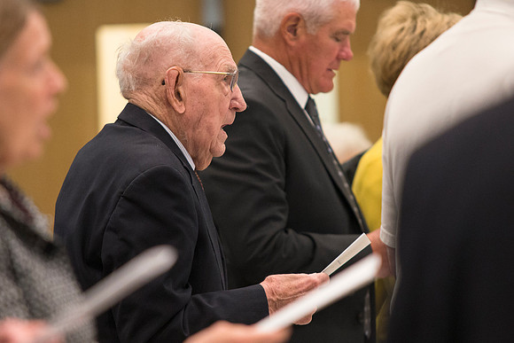 The Emeritus Breakfast and 50 Year Reunion was held where LaMar Barrus Received the Alumni Award of Excellence.