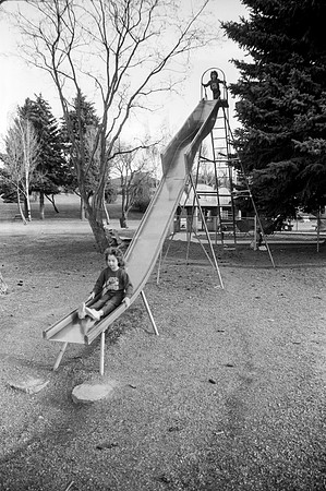 A slide in Smith Park