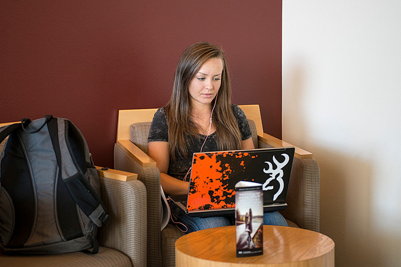 The BYU-Idaho Center offers a variety of quite little study areas.