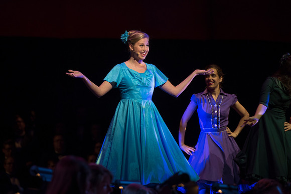 BYU-Idaho Center Stage had their annual Patriots and Pioneers concert July 9 with George Dyer as their soloist.