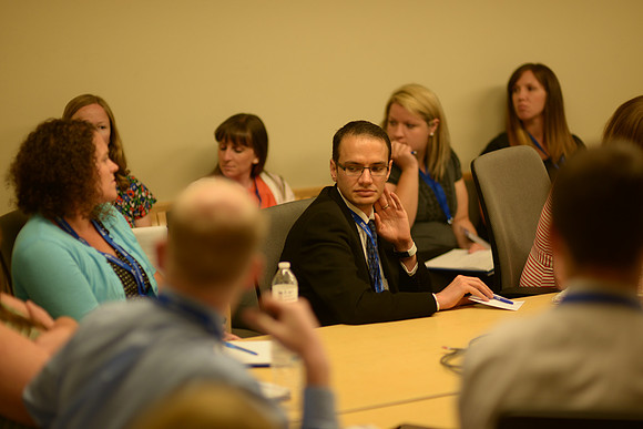 Online Instructors gather for a conference at BYU-Idaho. Photos by Photo Services