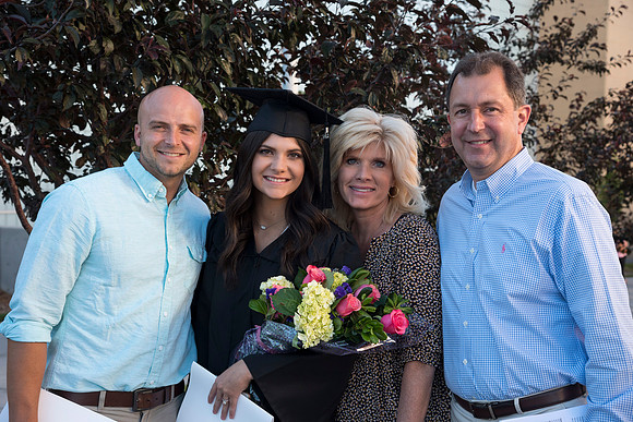 Students of Brigham Young University-Idaho at graduation of the Spring 2016 semester. Photo by Ryan Chase.