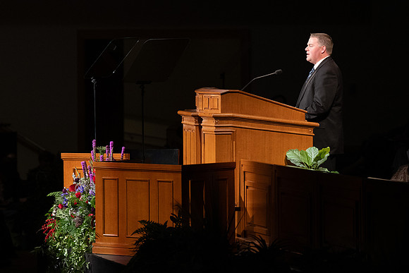 Devotional with Marc Stewart, BYU-daho Budget Officer.