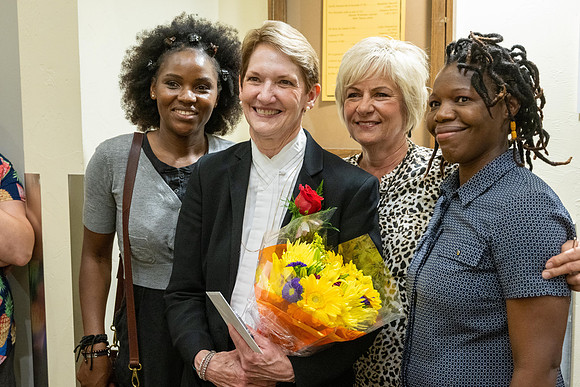 A retirement concert and reception for Diane Soelberg the director of the Symphony Band.