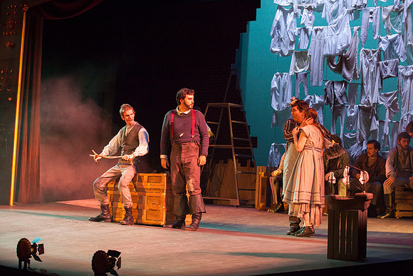 Peter and the Starcatcher is a wildly theatrical, hilarious and innovative retelling of how a miserable orphan came to be "The Boy Who Never Grew Up." Thirteen-year-old Molly Aster, a Starcatcher appr