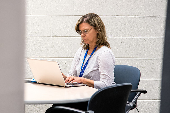Online Instructors come to BYU-Idaho campus for further learning to enhance teaching skills.
