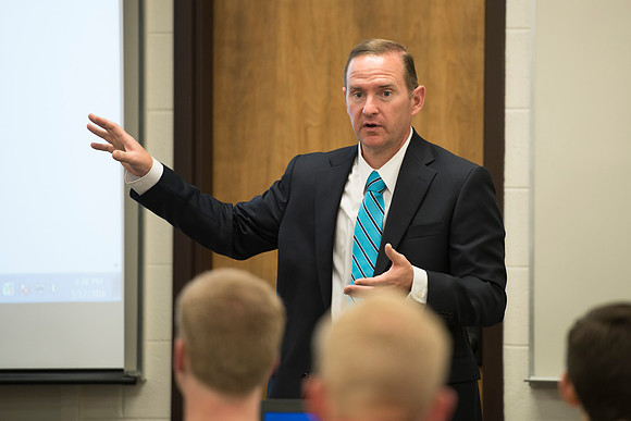 College of Business and Communications faculty, Steven Rigby.