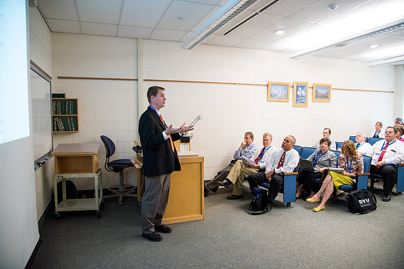 Online Instructors come to BYU-Idaho campus for further learning to enhance teaching skills.