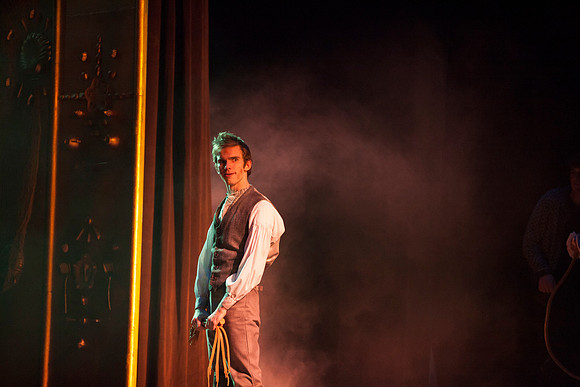 Peter and the Starcatcher is a wildly theatrical, hilarious and innovative retelling of how a miserable orphan came to be "The Boy Who Never Grew Up." Thirteen-year-old Molly Aster, a Starcatcher appr