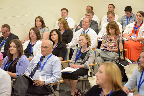 Online Instructors gather for a conference at BYU-Idaho. Photos by Photo Services