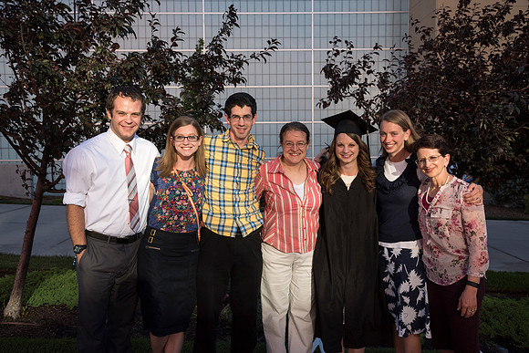 Students of Brigham Young University-Idaho at graduation of the Spring 2016 semester. Photo by Ryan Chase.