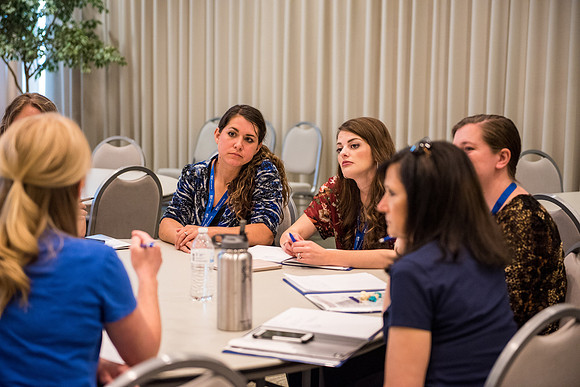 Online Instructors come to BYU-Idaho campus for further learning to enhance teaching skills.