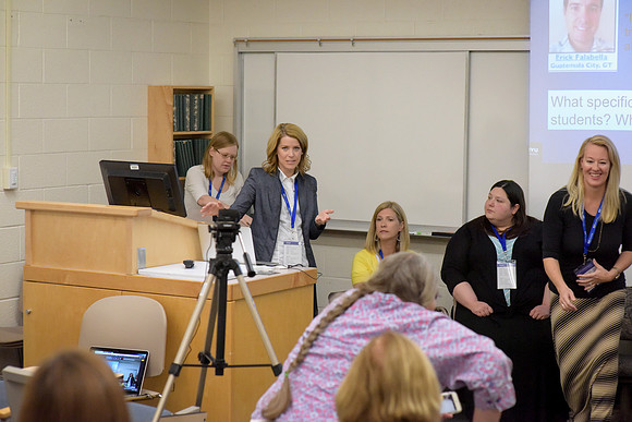Online Instructors gather for a conference at BYU-Idaho. Photos by Photo Services