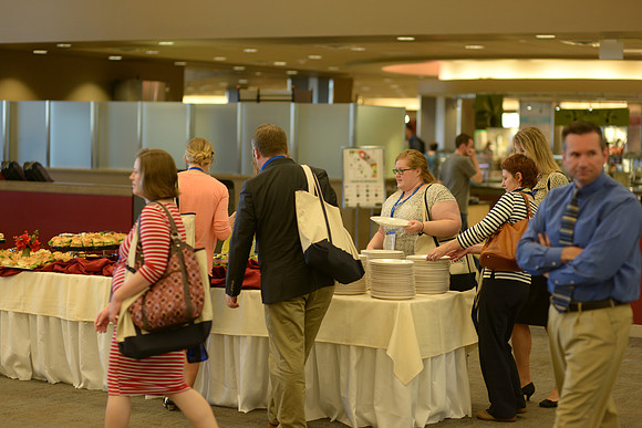 Online Instructors gather for a conference at BYU-Idaho. Photos by Photo Services