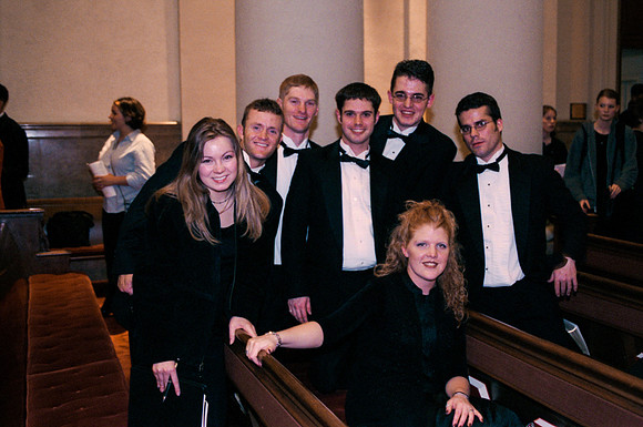 Ricks College Sacred Music Series: The Passion and The Promise of our Lord Jesus Christ. Premiere performance of a newly commissioned oratorio by Daniel E. Gawthrop with R. Kevin Call as the conductor