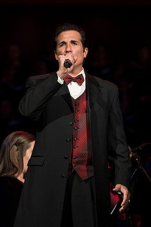 BYU-Idaho Center Stage had their annual Patriots and Pioneers concert July 9 with George Dyer as their soloist.