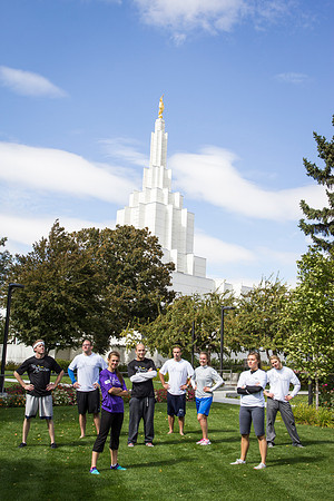 More than 600 participants ran in a 37 mile relay race, beginning at the Rexburg Temple and ending in Idaho Falls.