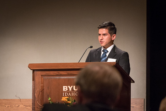 A student speaks about his experience at BYU-Idaho.
