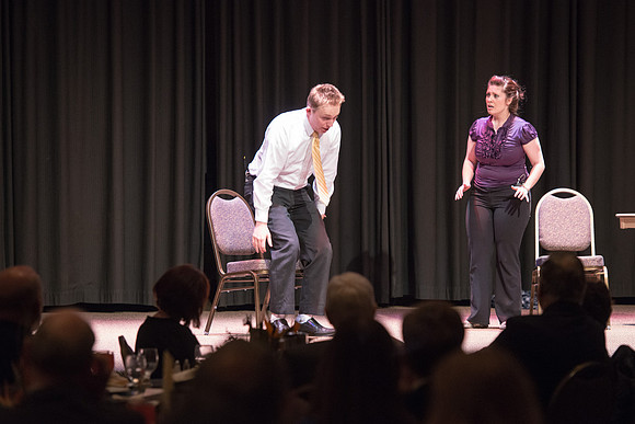 An "Evening Of Honors" recognizing Rodger Sorensen with the Eliza R. Snow Award for his contribution to the Arts. Rodger has taught and directed Theater for 42 years, first at the college of Eastern U