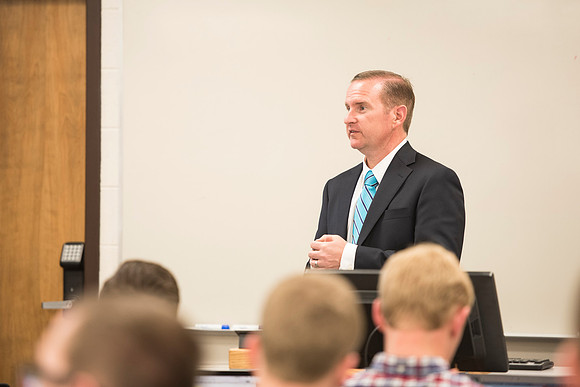College of Business and Communications faculty, Steven Rigby.