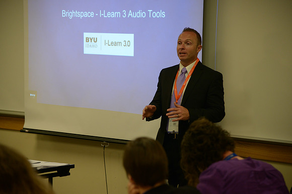 Online Instructors gather for a conference at BYU-Idaho. Photos by Photo Services