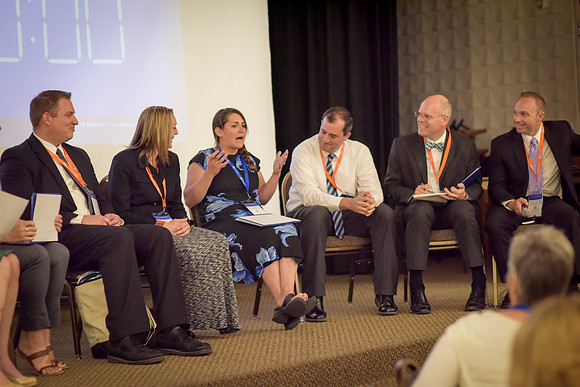 Online Instructors gather for a conference at BYU-Idaho. Photos by Photo Services