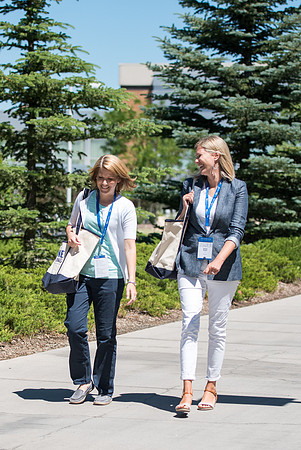 Online Instructors come to BYU-Idaho campus for further learning to enhance teaching skills.