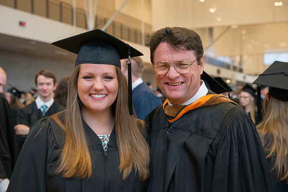 Graduates gather for BYU-Idaho commencement.