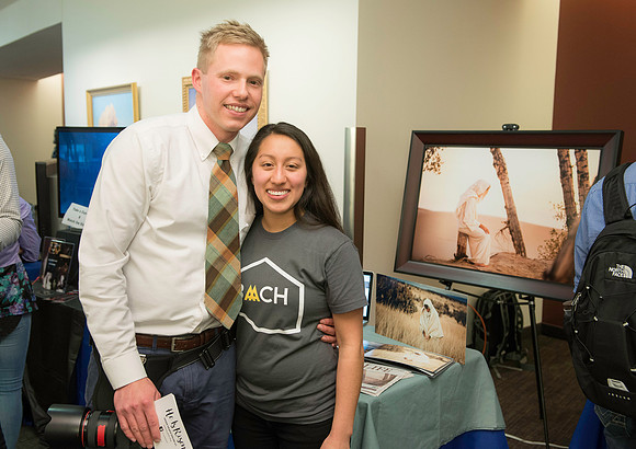 Comm Students get the chance to show off their skills through doing a senior project. The students are mentored throughout the semester and then judged and graded for the quality of their work.