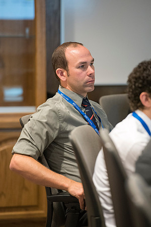 Faculty participate in breakout sessions as part of the Online Learning & Teaching Conference.