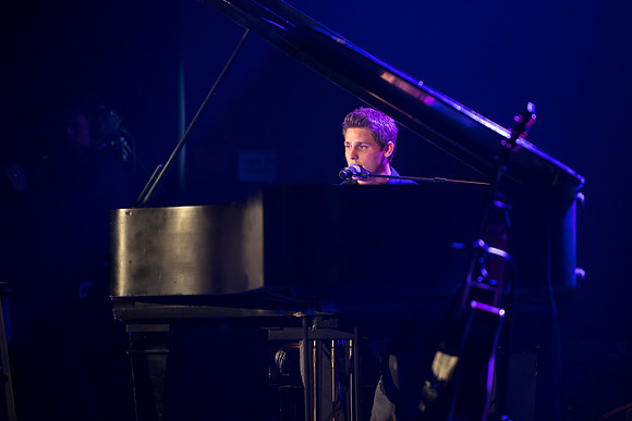 Nik Day, along with Hilary Weeks, perform at BYU-Idaho as part of Center Stage.