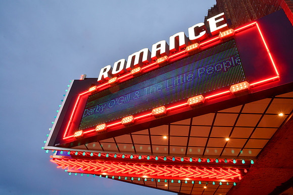 Outside the Romance Theatre